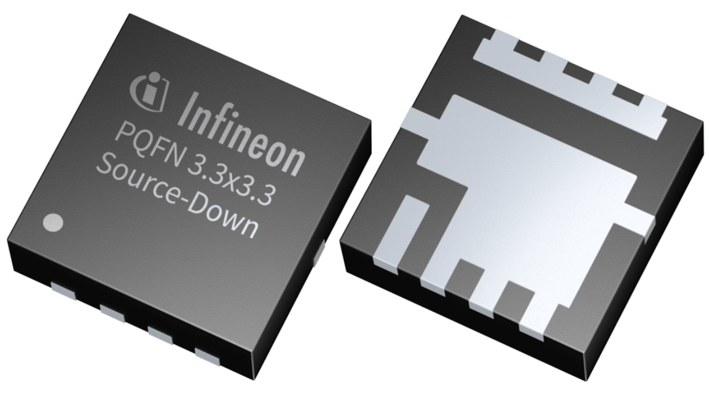 N-Channel MOSFET, 137 A, 60 V, 8-Pin PQFN 3 x 3 Infineon IQE030N06NM5ATMA1