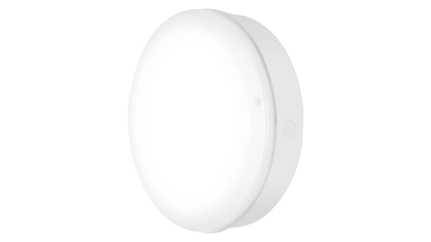 LEDVANCE Round LED Bulkhead Light, 15 W, 220 → 240 V, Lamp Supplied, IP65