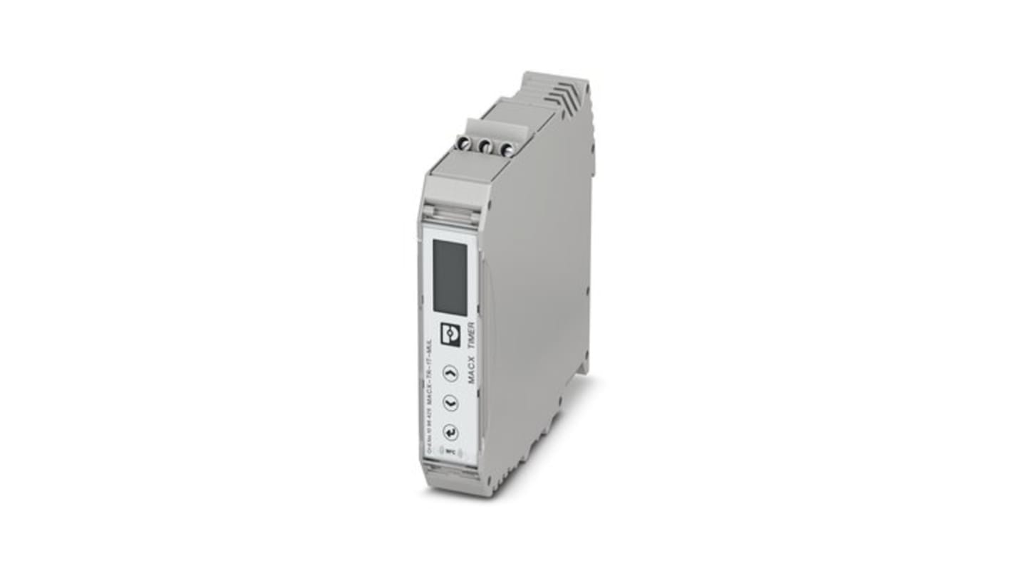 1096429 | Phoenix Contact DIN Rail Mount Timer Relay, 24 → 240V ac/dc ...