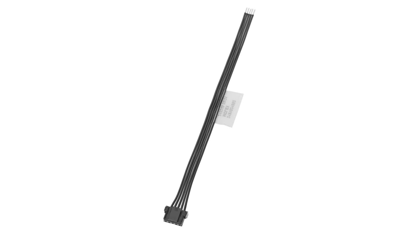 Molex 5 Way Female Micro-Lock Plus Unterminated Wire to Board Cable, 300mm