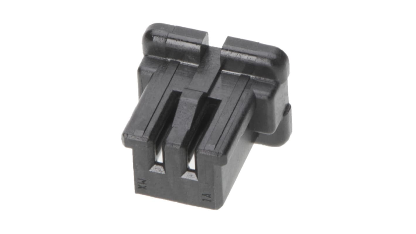 Boîtier de connecteur à sertir Clip isolé, 2 contacts 1 rang , pas 1mm, Angle droit, série OneBlade