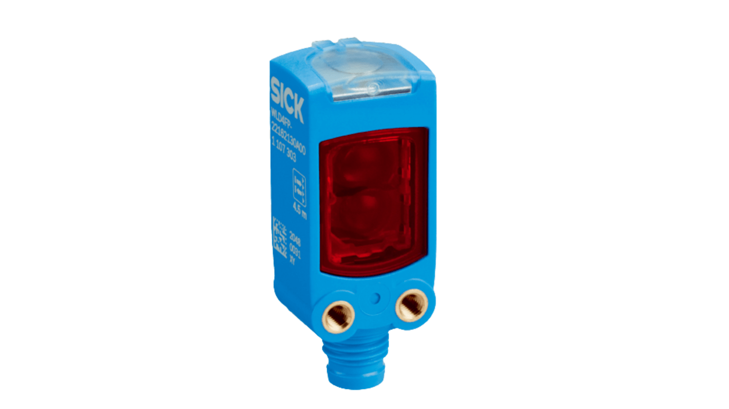 Sick Retroreflective Photoelectric Sensor, Miniature Sensor, 4.5 m Detection Range