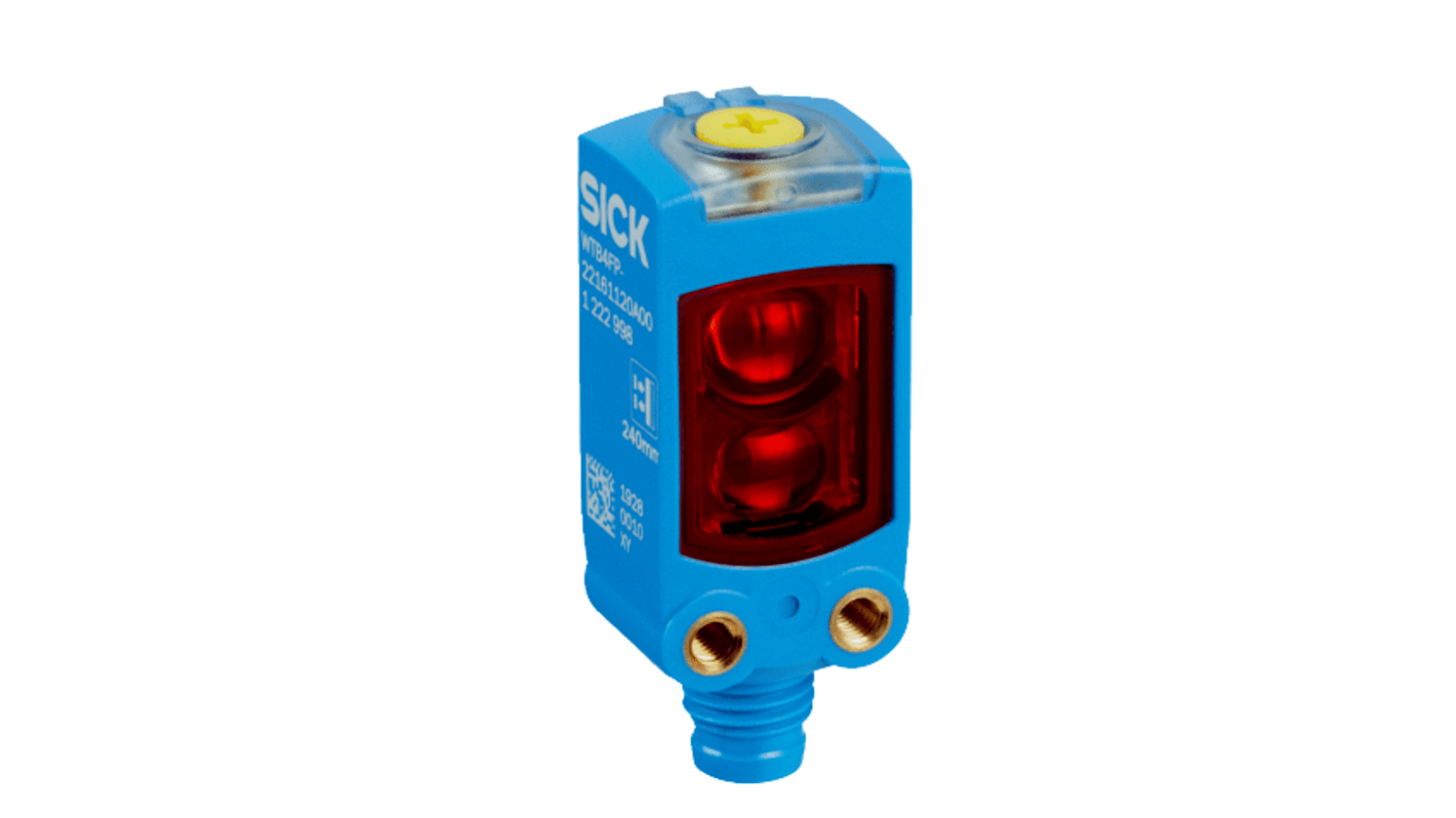 Sick Background Suppression Photoelectric Sensor, Miniature Sensor, 4 → 220 mm Detection Range IO-LINK