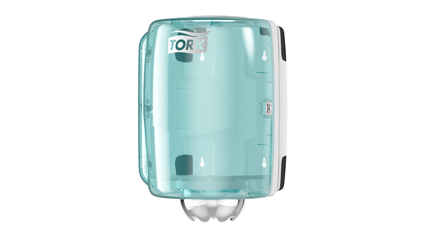 Tork Centrefeed Dispenser White and Turq