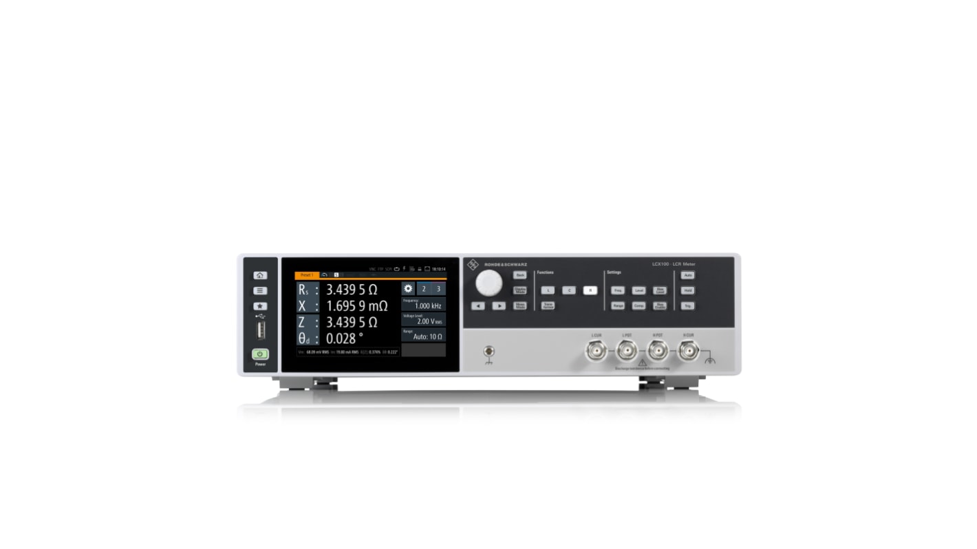 Rohde & Schwarz LCR måler 100 mΩ 300kHz