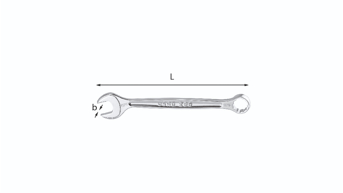 Chiave combinata Usag, lungh. 274 mm