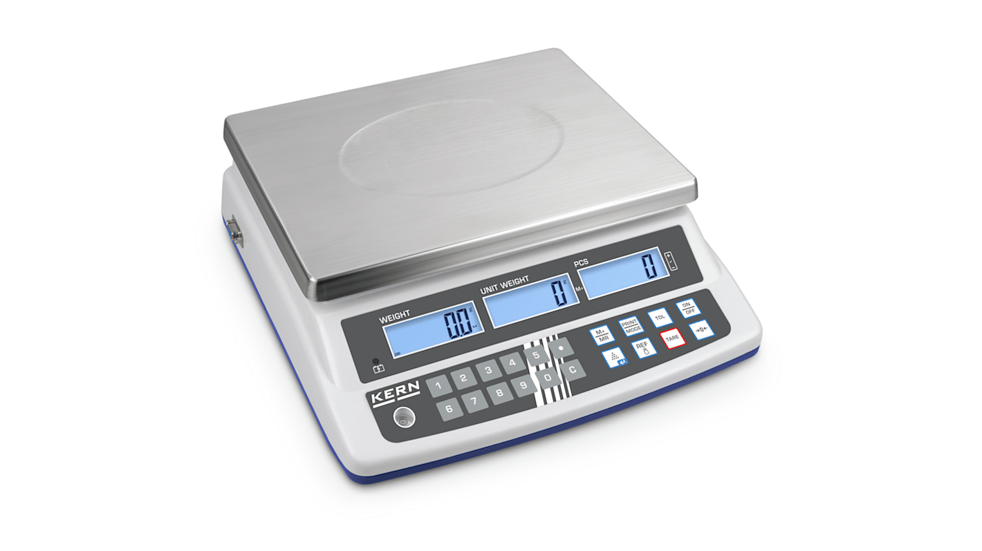 Kern CPE 15K-3 Counting Weighing Scale, 15kg Weight Capacity