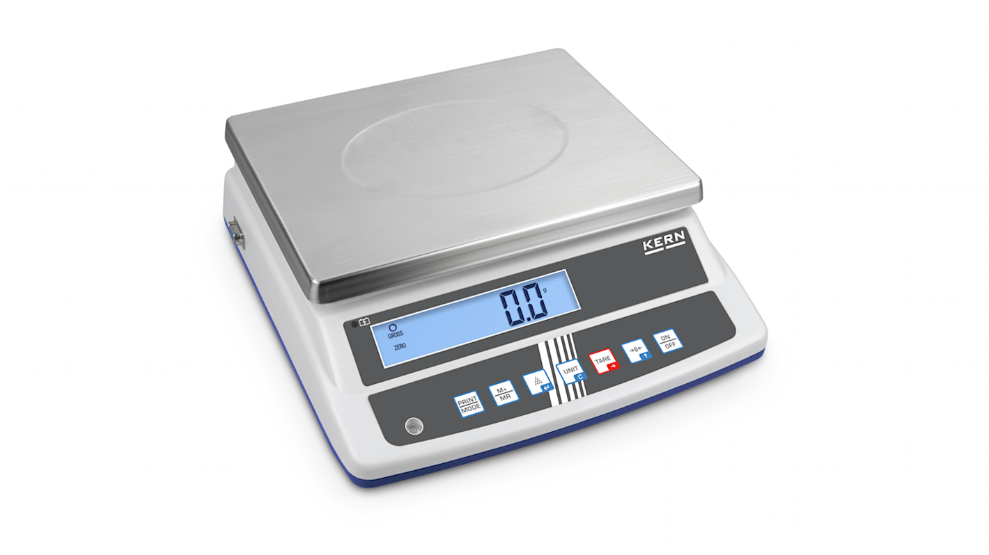 Laboratorní váha stolní 15kg, rozlišení: 25 g, číslo modelu: FCD 10K-3, Multi Kern, s ISO kalibrací