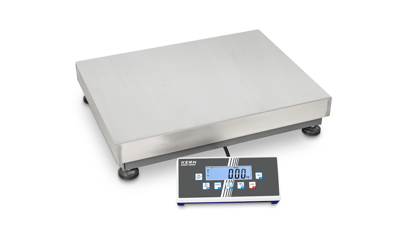 Kern IOC 100K-3L Platform Platform Scales, 150kg Weight Capacity, With RS Calibration