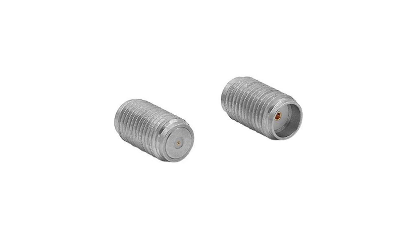 Bulgin, jack Socket Mount Circular Coaxial Connector, Jack Screw Termination, Straight Body