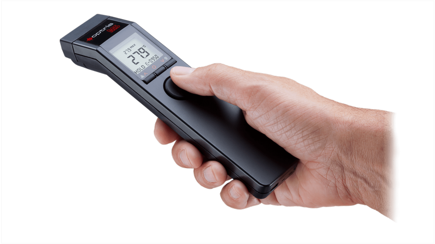 Digital Thermometer 20:1, bis +420°C, Celsius, ISO-kalibriert