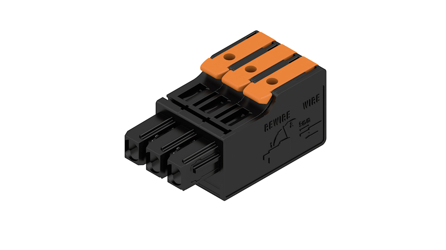 PCB plug-in connector, (raccordement sur