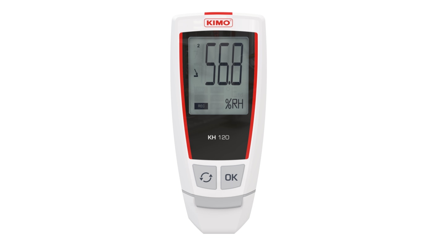 KIMO KH120 Temperature & Humidity Data Logger, USB UKAS Calibration RS