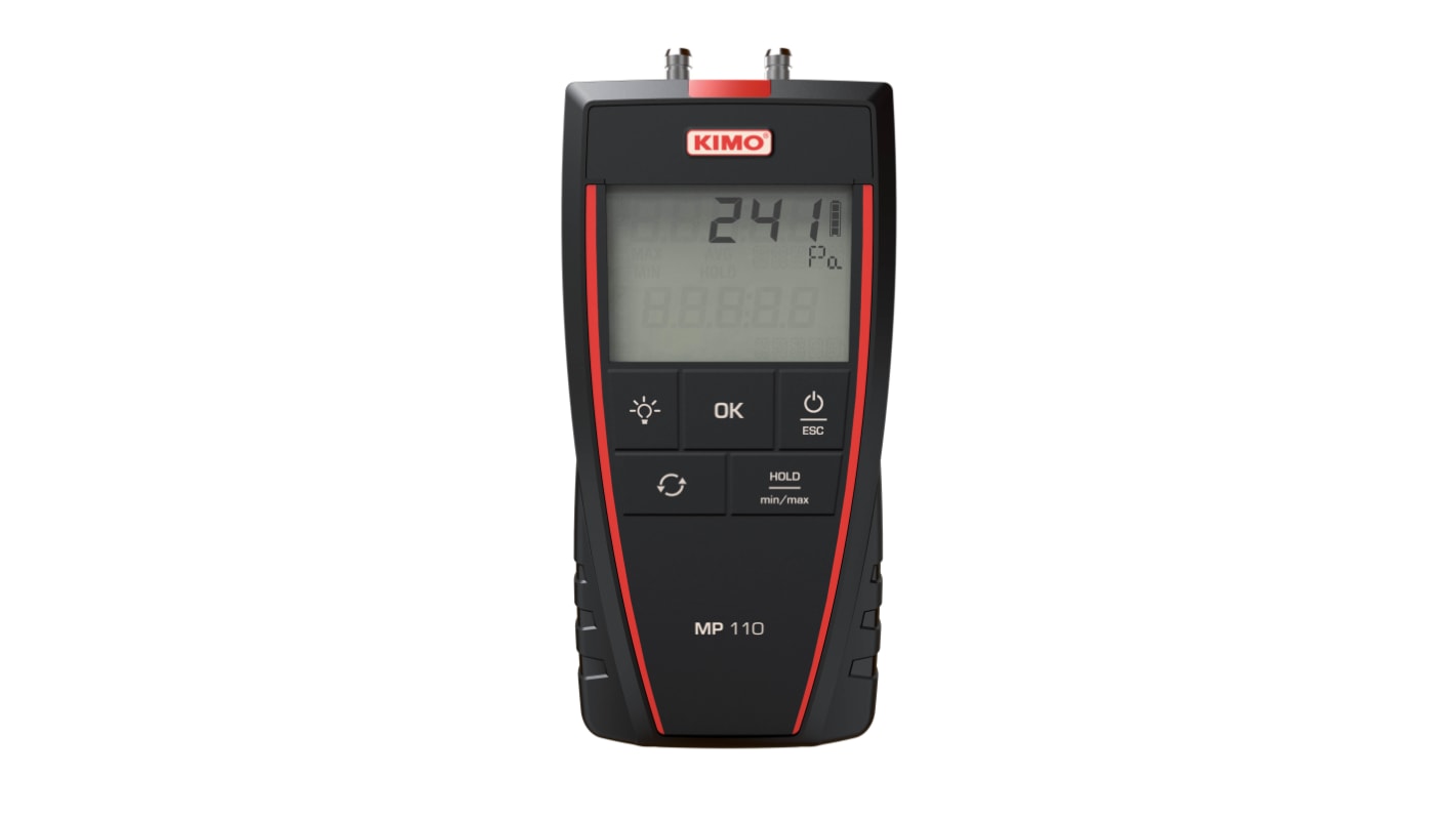 MP 110 S KIMO Differential Manometer 0,5 , 1000Pa → 1000Pa, DKD