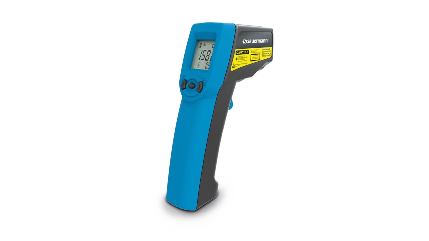 SAUERMANN. Si-TI3 Infrared Thermometer, -40°C Min, ± 2 °C Accuracy, °C and °F Measurements With RS Calibration