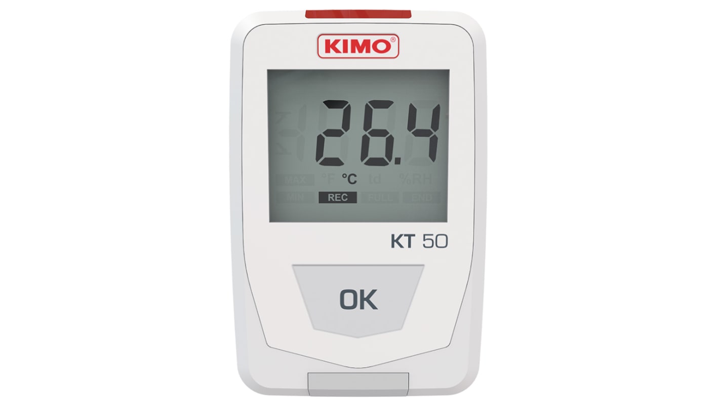KIMO KT50 Temperature Data Logger Temperature Monitor, USB RS