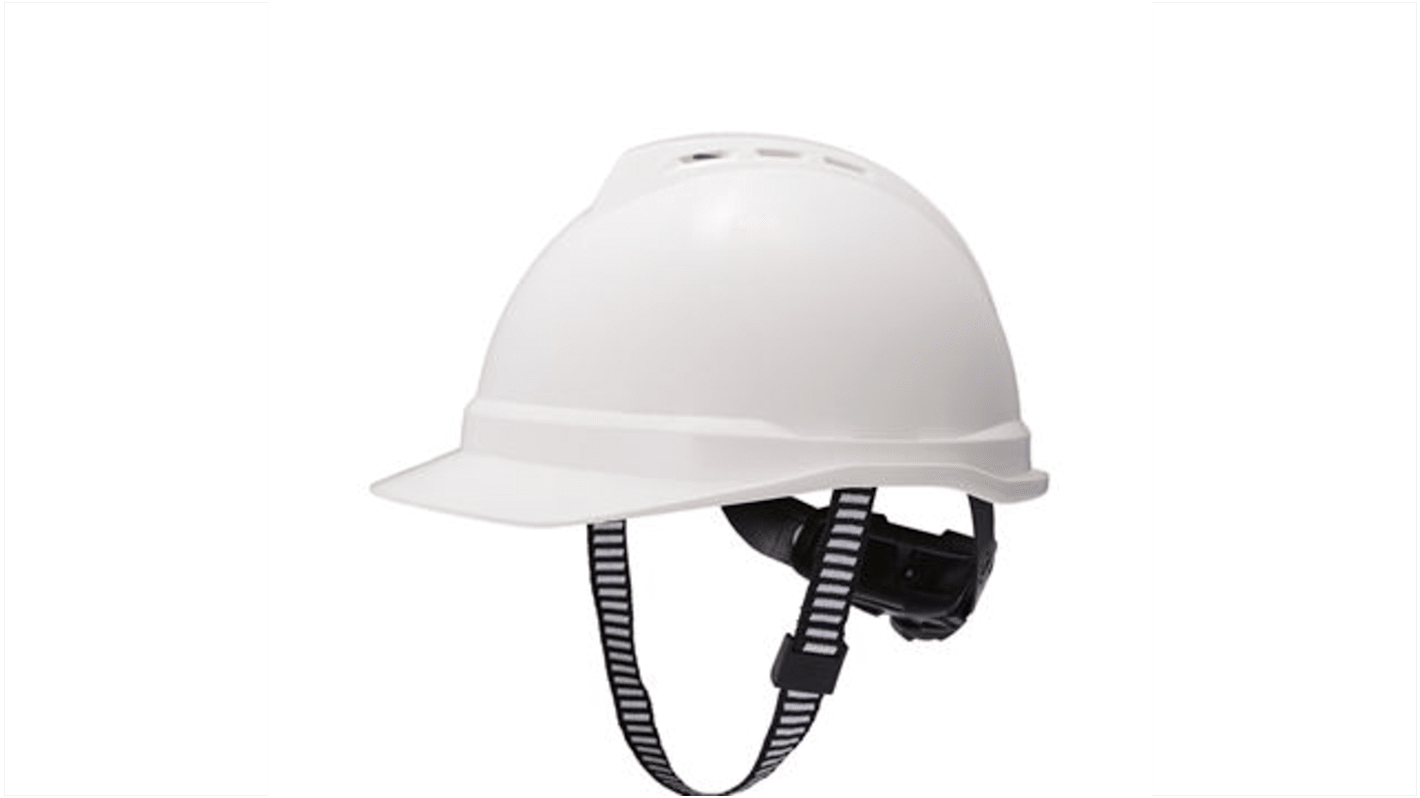 Casco MSA Safety in ABS, con sottogola