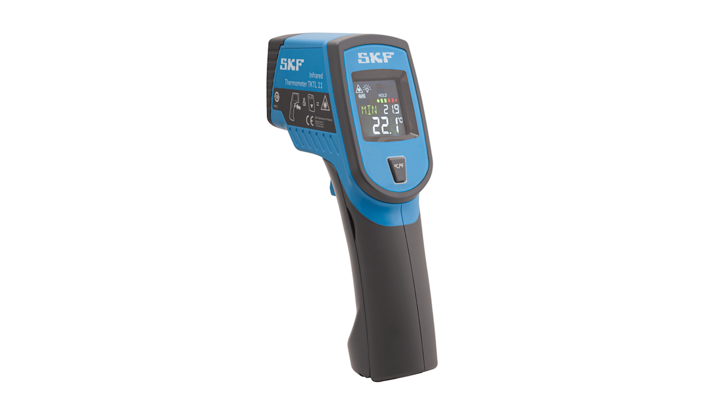 SKF TKTL 11 Infrared Thermometer, -60°C Min, +625°C Max, °C and °F Measurements