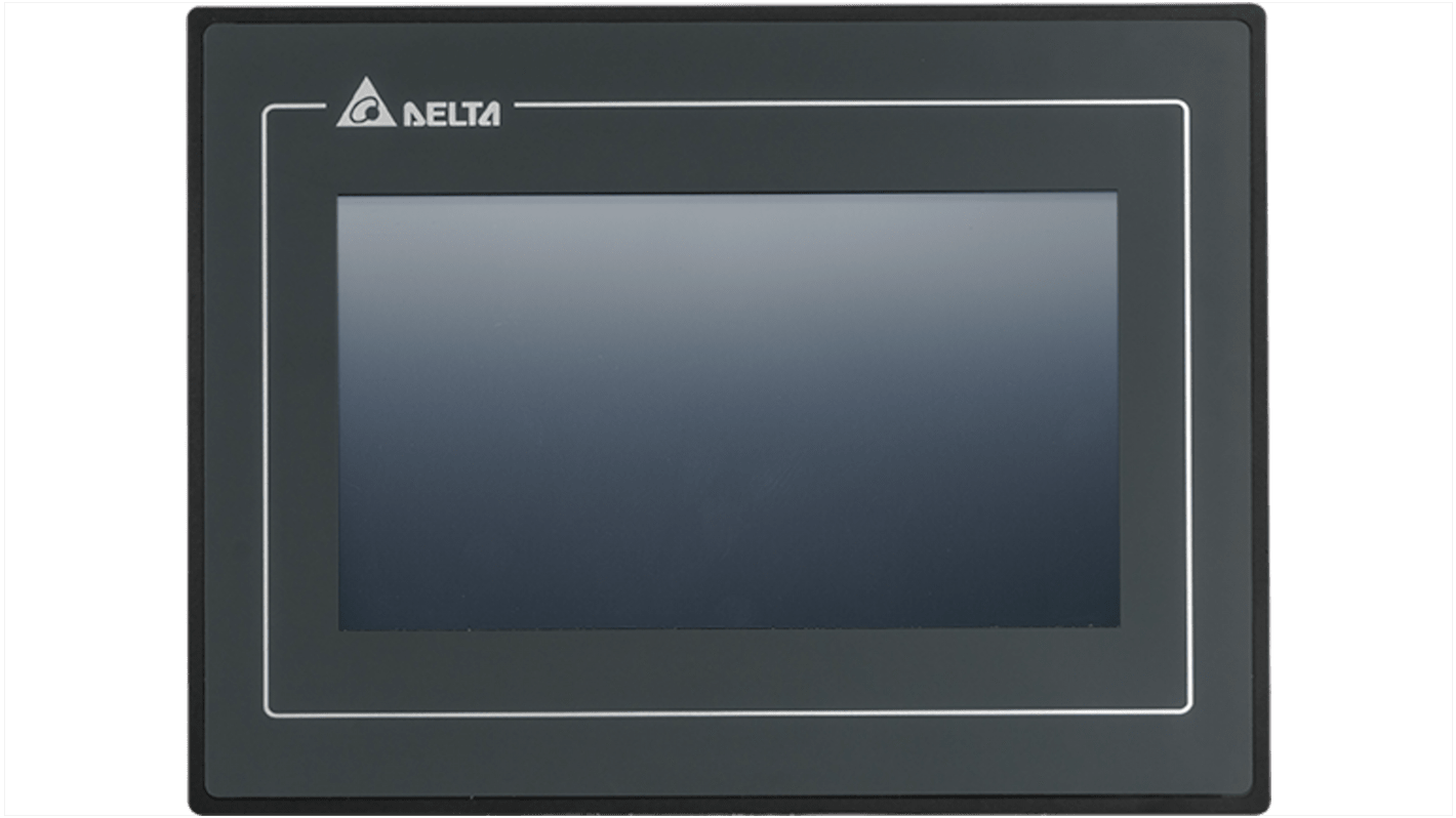 Delta Electronics DOP Series HMI Touch Screen HMI - 7 in, TFT LCD Display, 800 x 480pixels