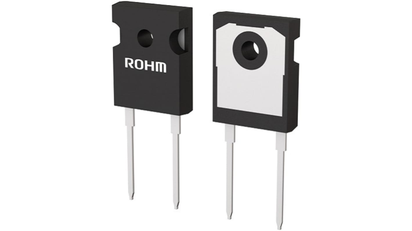 ROHM Switching Diode, 60A 650V TO-247GE-2L RFS60TZ6SGC13