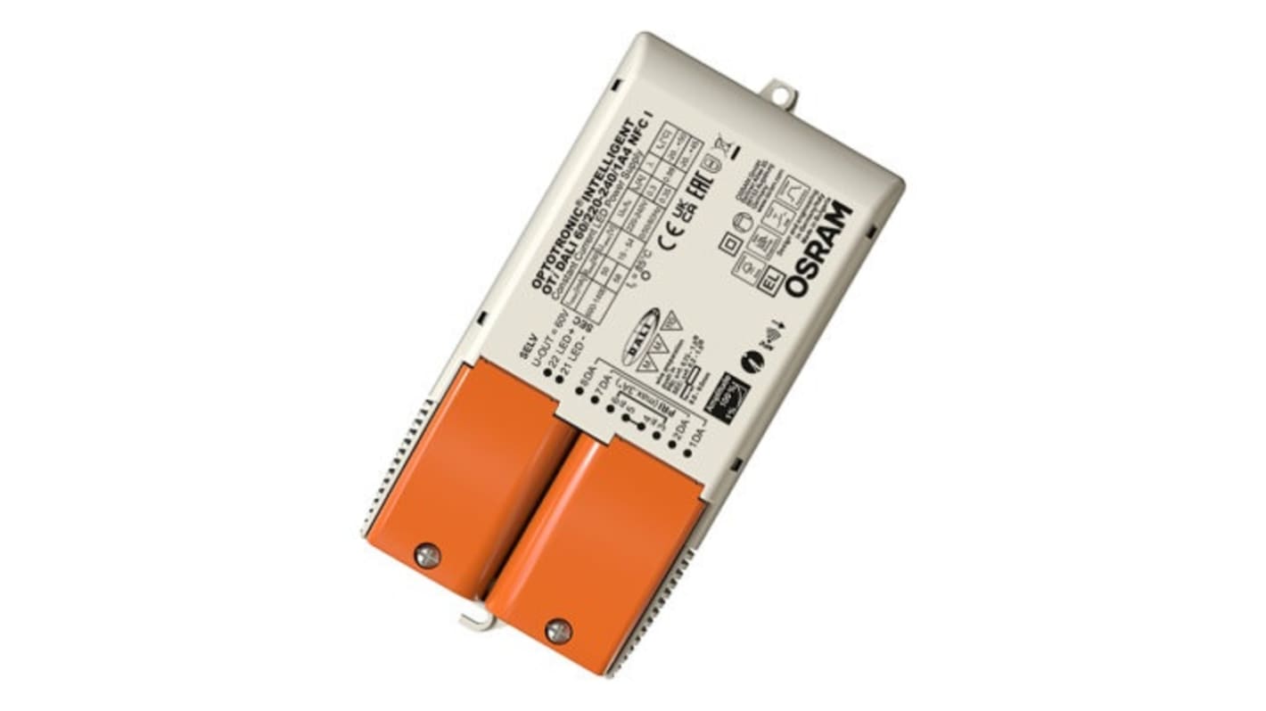 Osram LED Driver, 15-54V Output, 58W Output, 600-1400mA Output, Constant Current