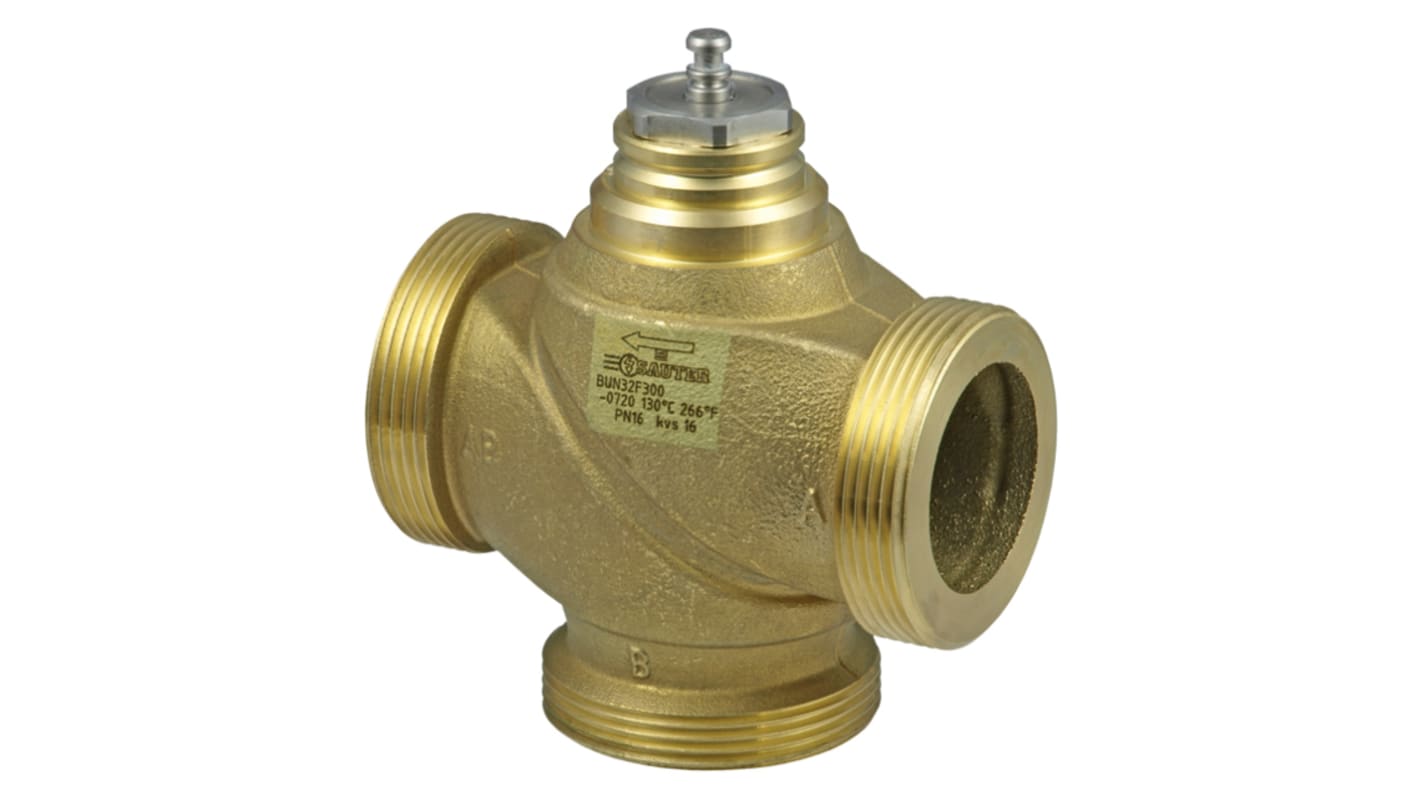 SAUTER REGULATION 3 V 3 port Motorised Valve, DN15 Pipe Size, 16 bar