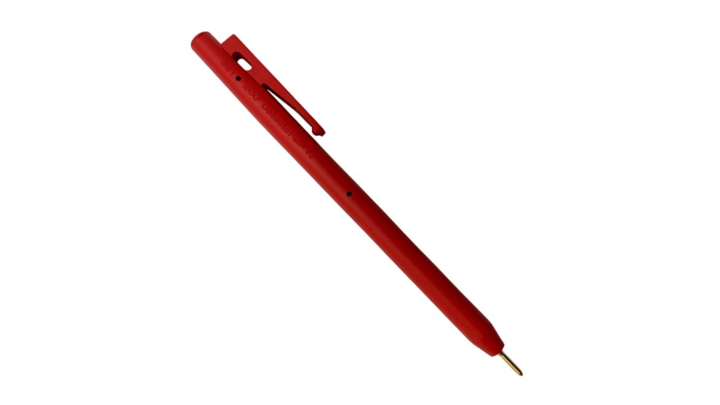 BS Teasdale Red Ball Point Pen