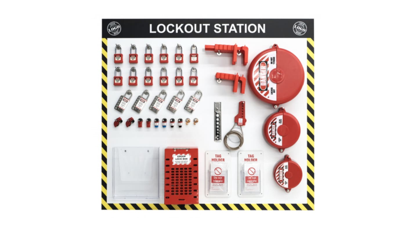 Spectrum Industrial 17 Padlock Lockout Station