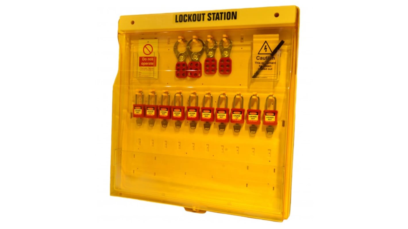 Spectrum Industrial 10 Padlock Lockout Station