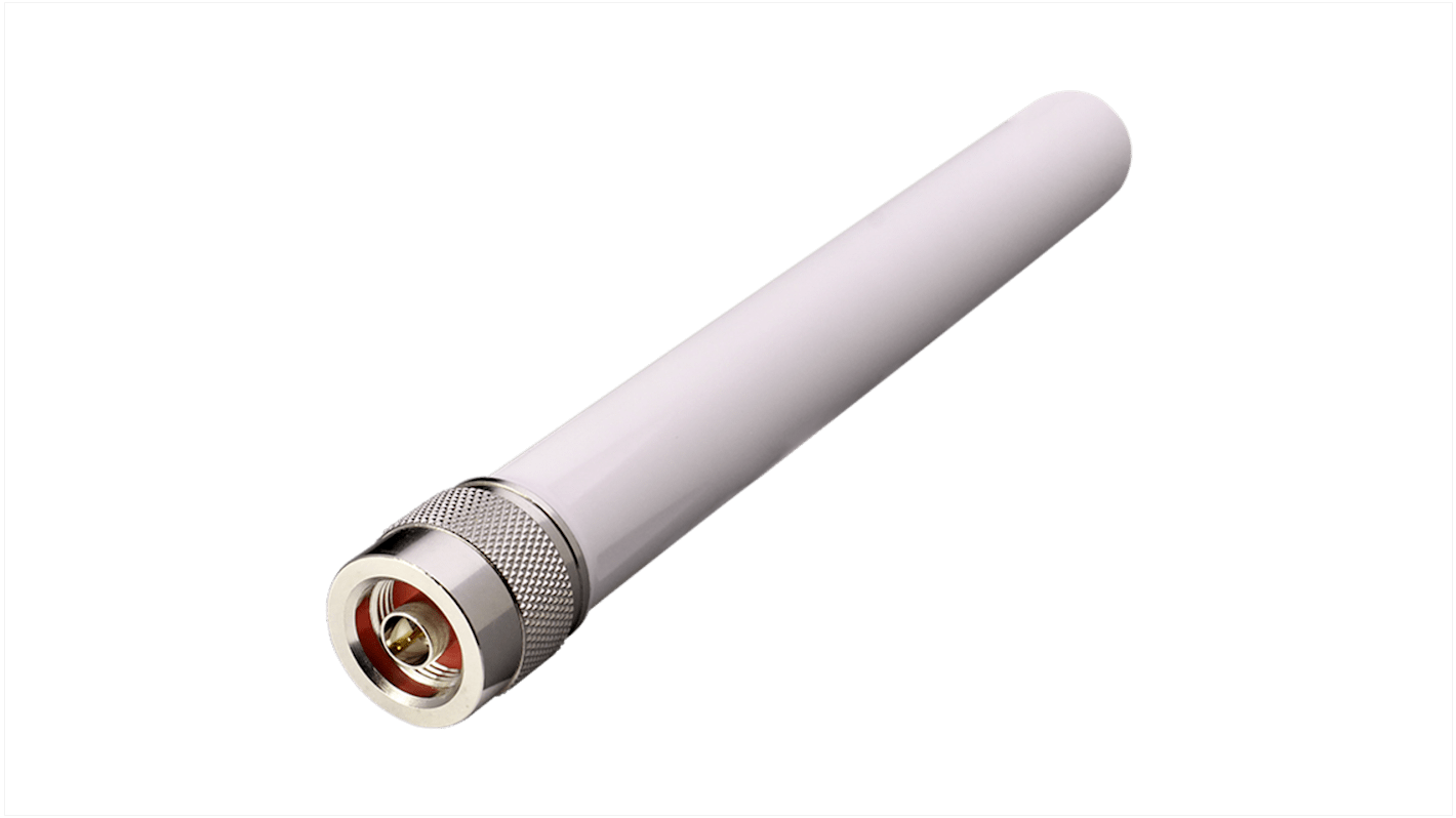 Linx ANT-8/9-IPW1-NP Whip Omni-Directional Telemetry Antenna with Type N Male Connector, ISM Band