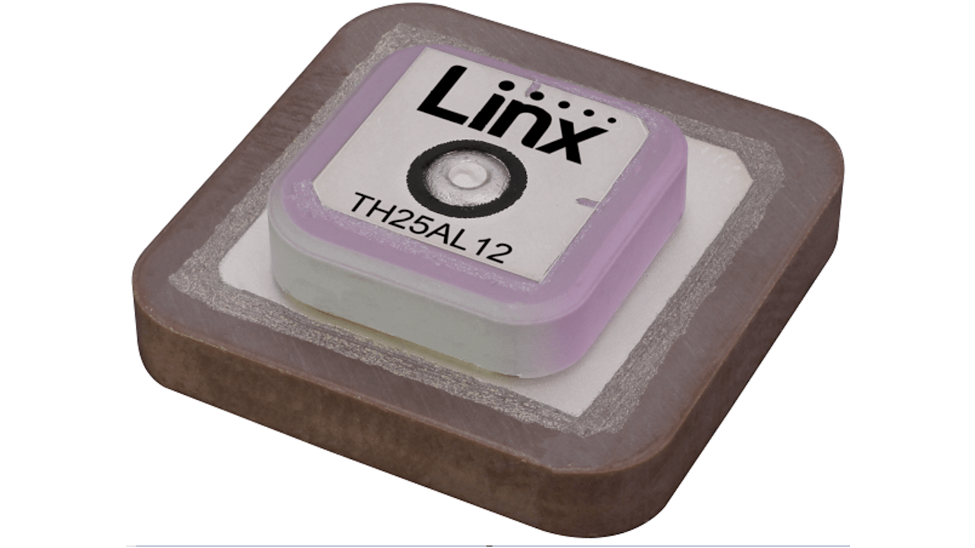 Linx GPS Multiband-Antenne, Intern, Direktional, 1246 → 1561 MHz, Auflagefläche, 0.9 dBi, 3.1 dBi, 4 dBi, -0.9