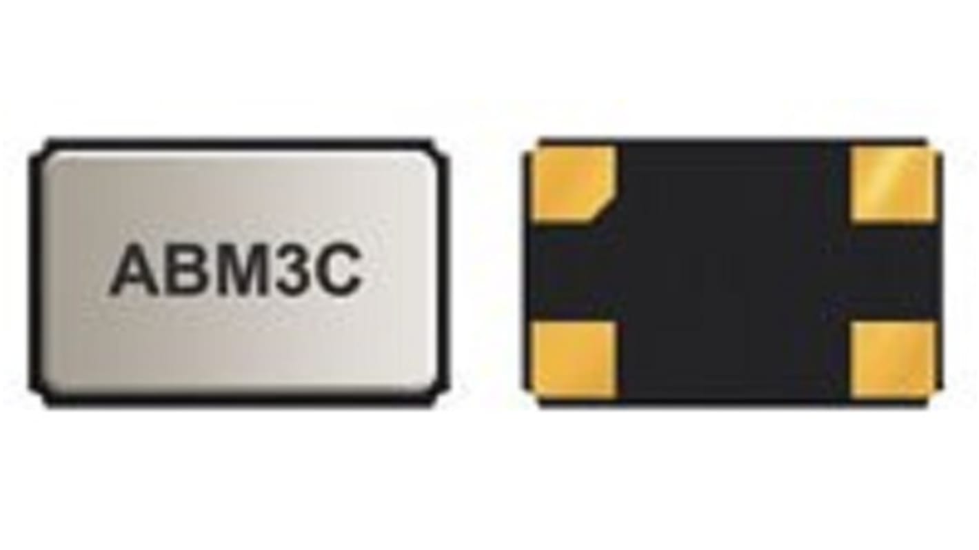 ABM3C-20.000MHZ-D4Y-T, Krystalenhed, 20MHz, 4 ben, SMD, 5 x 3.2 x 1.3mm