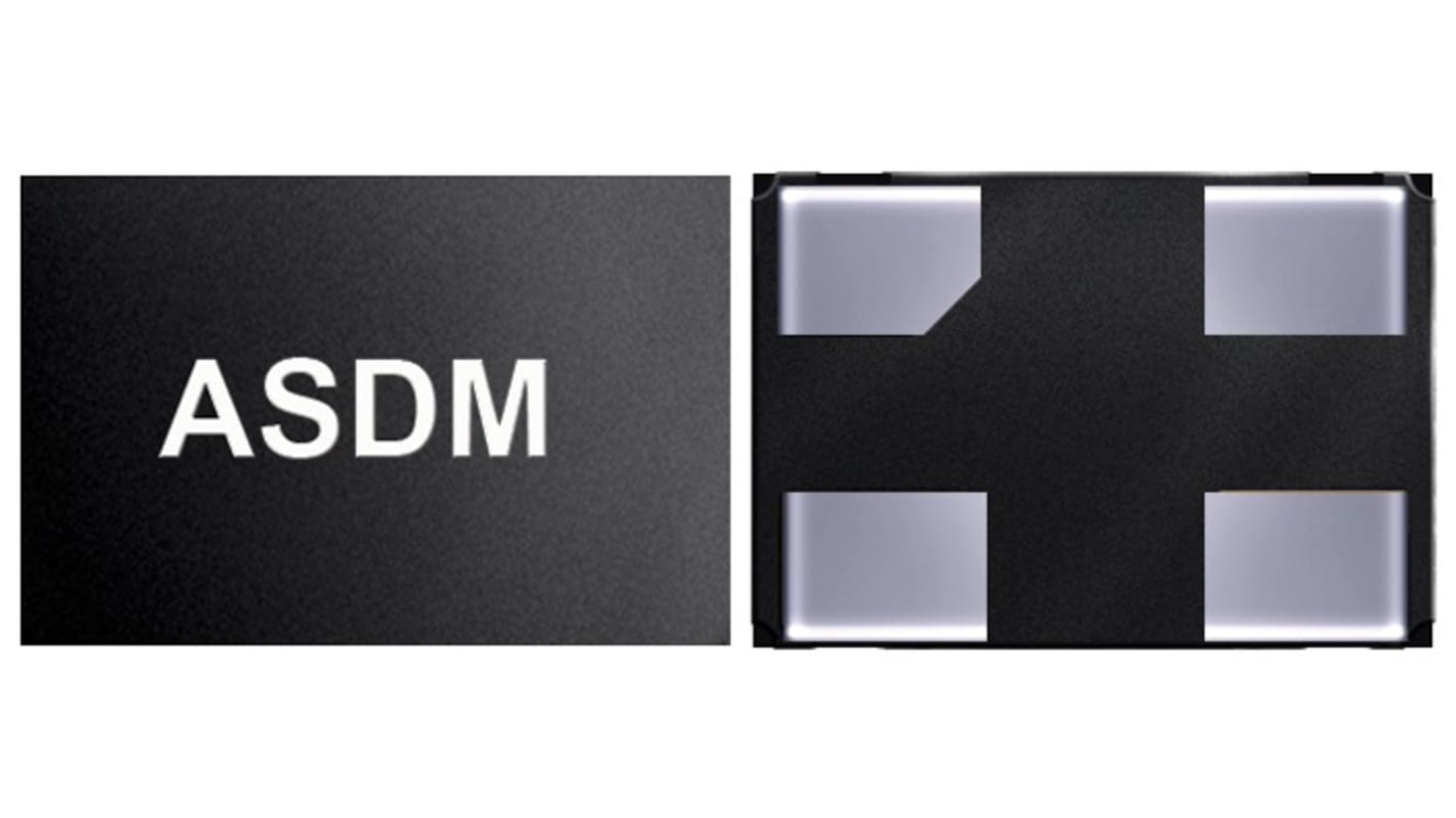 Oscylator MEMS, SMD, 4-Pin , Montaż powierzchniowy