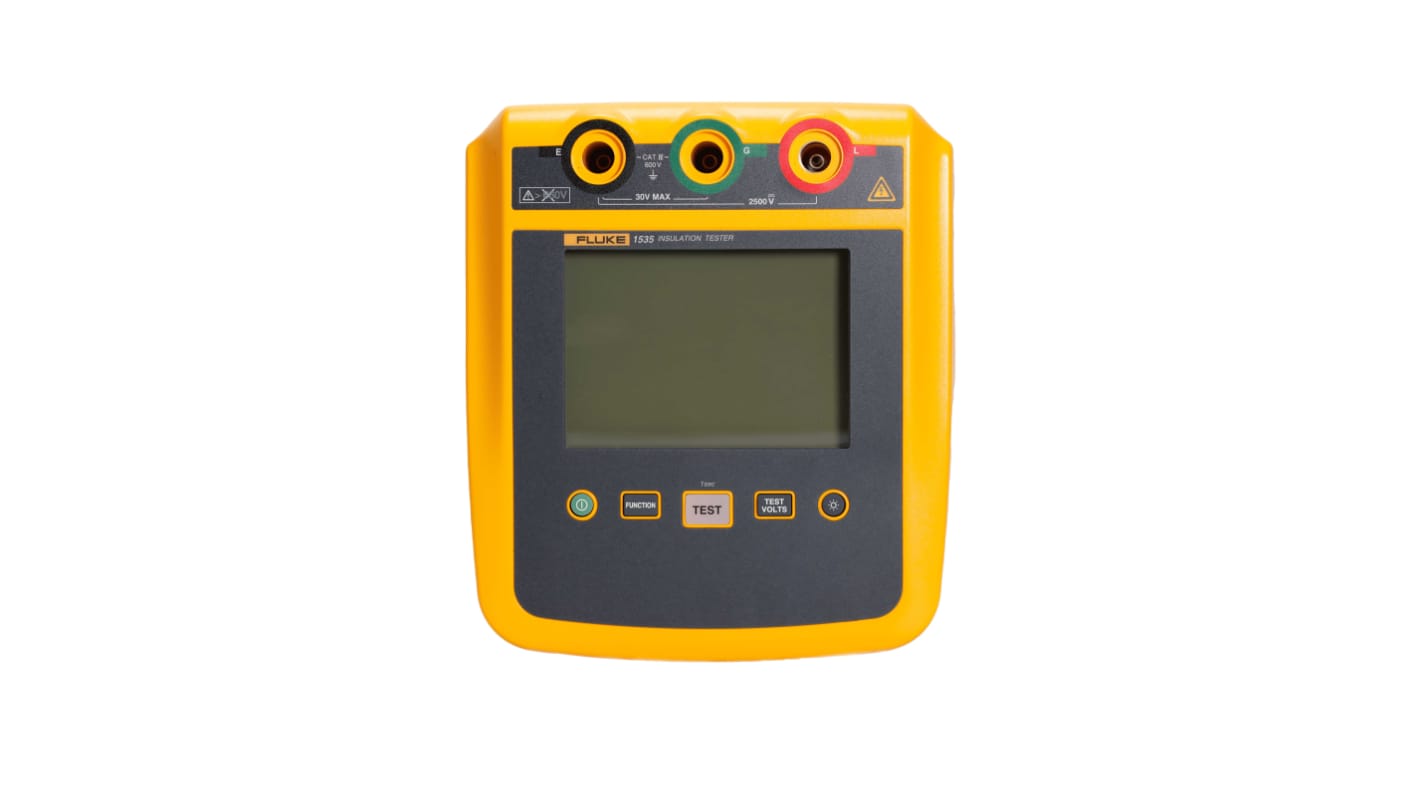 FLUKE1535/APAC Fluke Insulation Resistance Tester, 250V Min, 2500V