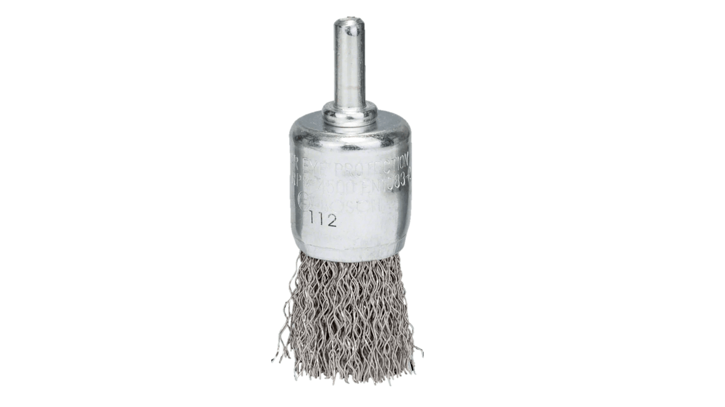 Bosch Stainless Steel Cup Abrasive Brush, 25mm Diameter