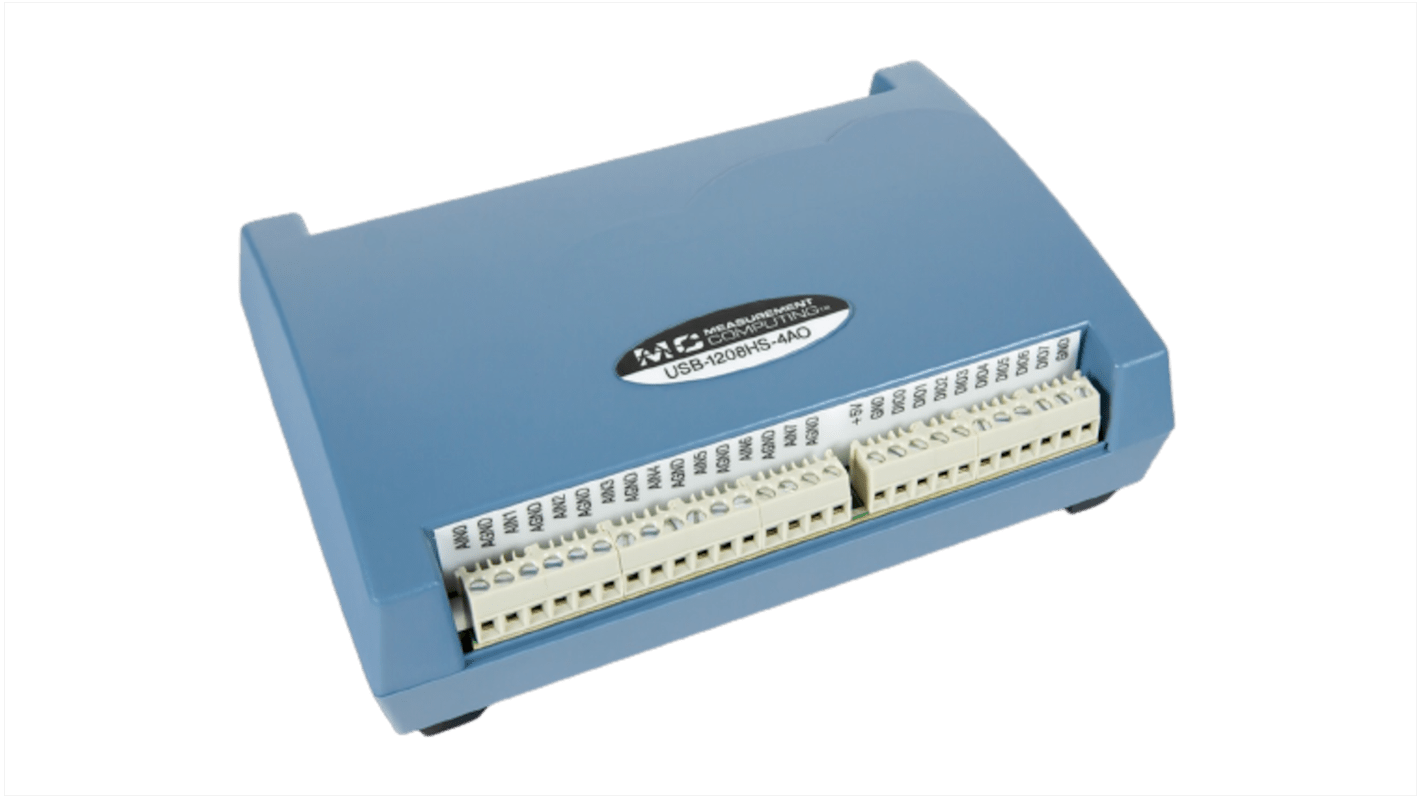 Digilent 1ksps 8 SE/ 4 DIFF -Kanal Datenerfassung, USB-Anschluss, Analog-Eingang, 13 bit