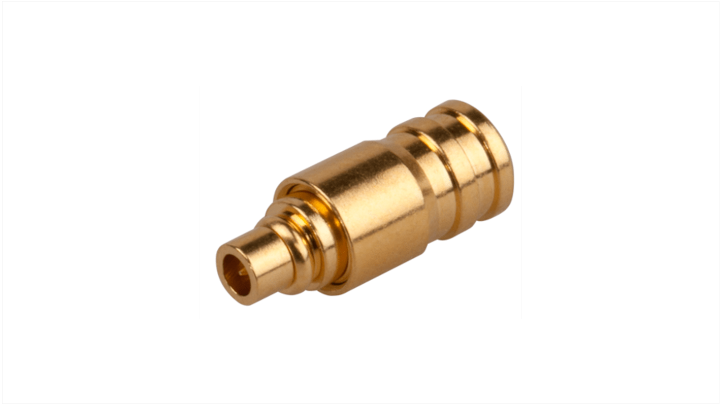 Huber+Suhner Stecker RF-Steckverbinder MMPX-Steckverbinder, Kabelmontage, Crimp-Anschluss, Gerade