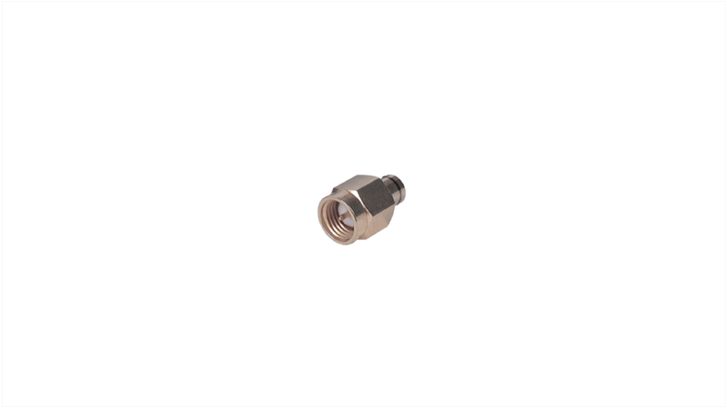 Huber+Suhner Stecker RF-Steckverbinder SMA-Steckverbinder, Kabelmontage, Crimp-Anschluss, Gerade