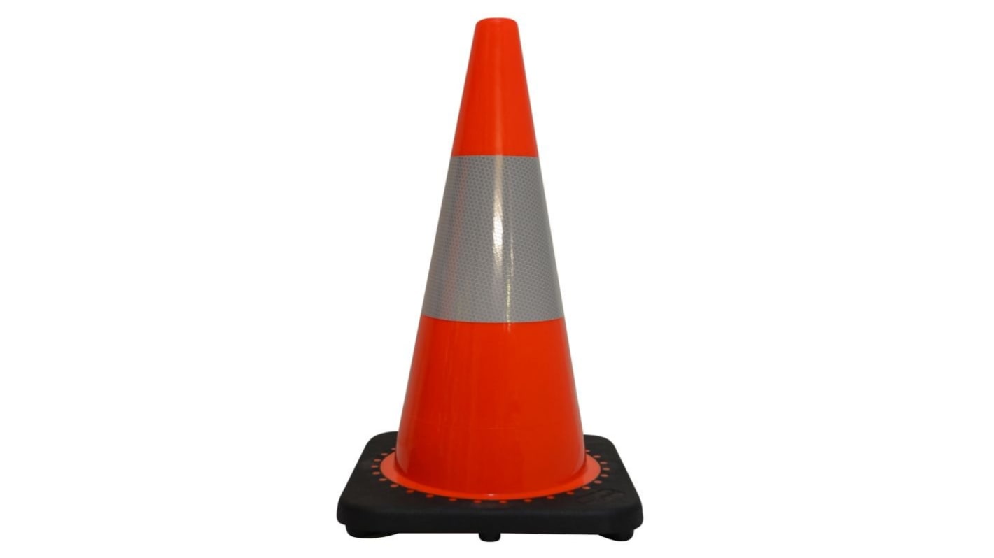 Maxisafe Fluorescent Orange 450 mm PVC Traffic Cone