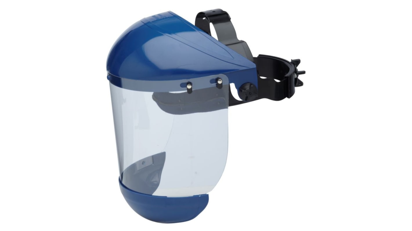 Maxisafe Flip Up Face Shield Headgear, Resistant To Dust, Liquid Splash