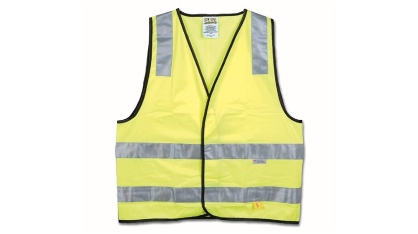 Maxisafe Yellow Breathable, Lightweight, Water Resistant Hi Vis Vest, XXL