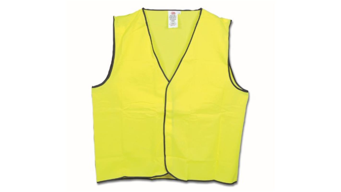 Maxisafe Yellow Breathable, Lightweight, Water Resistant Hi Vis Vest, 3XL