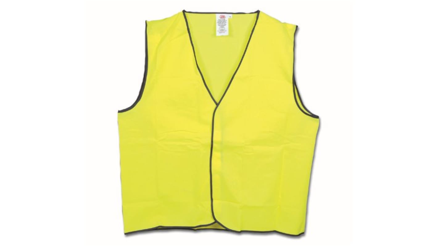 Maxisafe Yellow Breathable, Lightweight, Water Resistant Hi Vis Vest, M