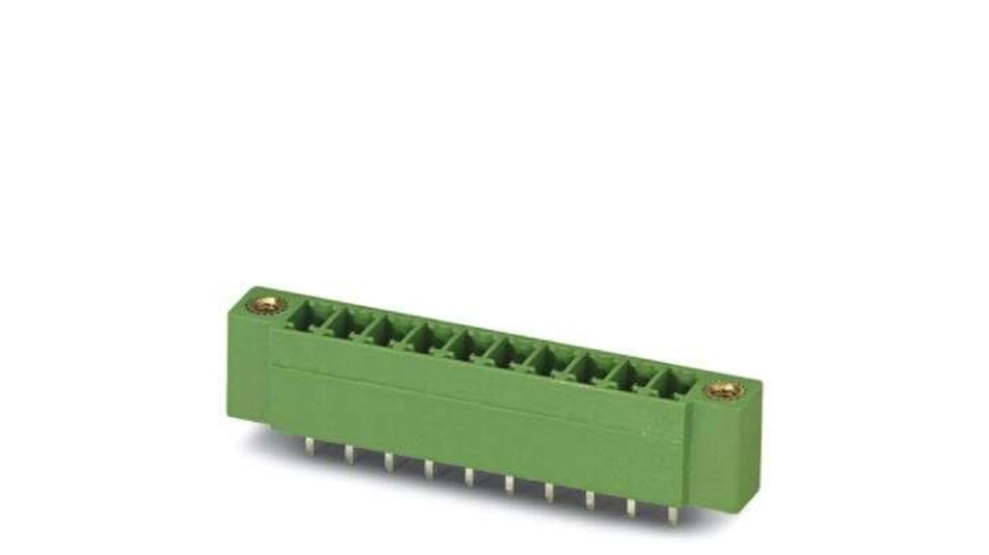 Phoenix Contact 3.81mm Pitch 10 Way Pluggable Terminal Block, Header