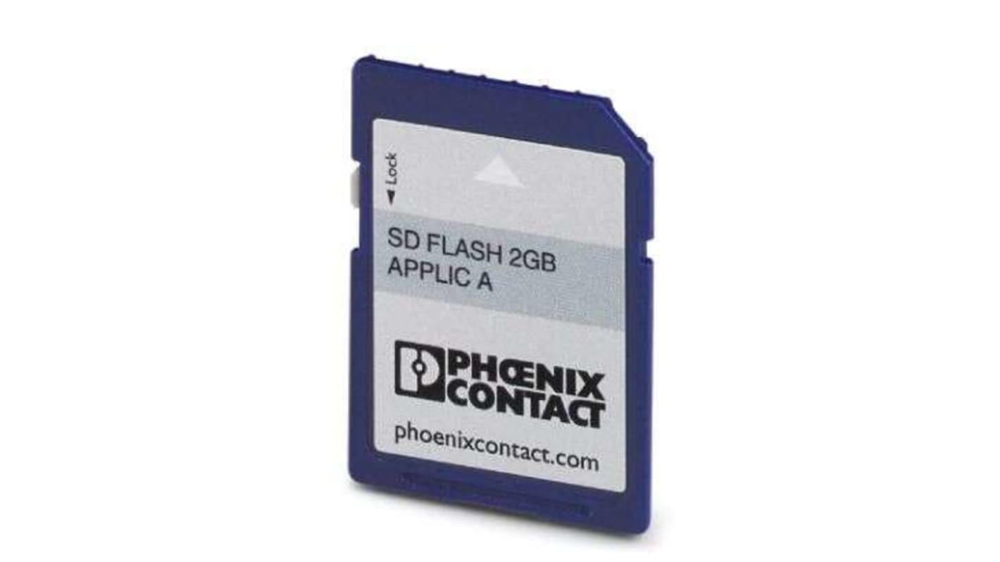 Phoenix Contact SD FLASH 2GB APPLIC A Series Memory