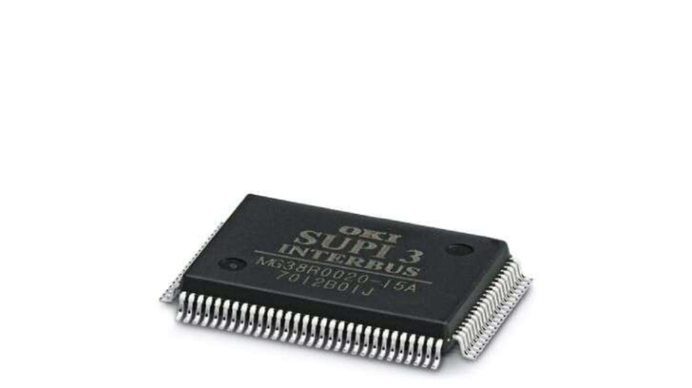 CI de transceptor RF 2746087, QFP, 100 pines