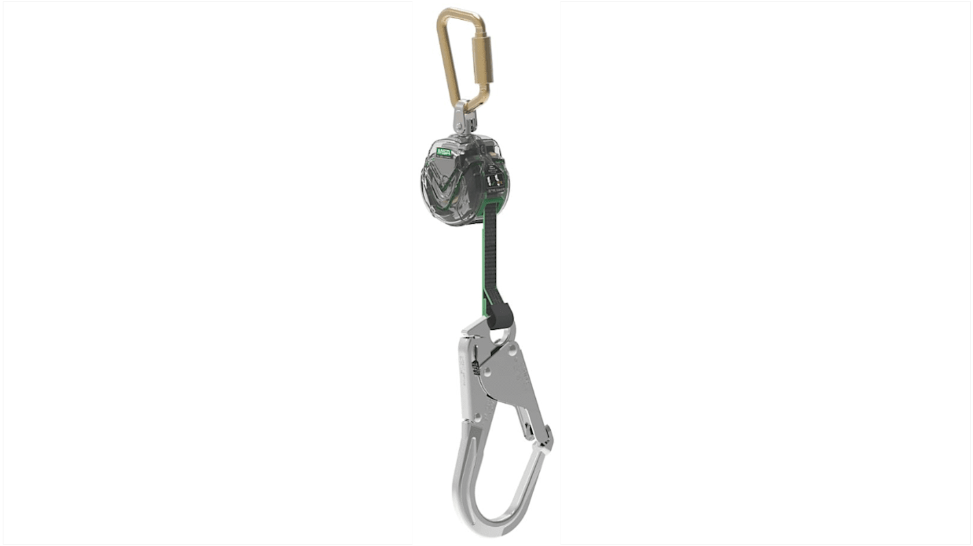 MSA Safety Self Retracting Lifeline Polycarbonate Single