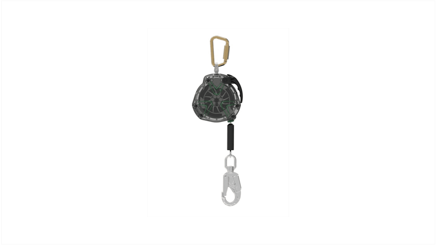 63206-00AEU | MSA Safety Self Retracting Lifeline Polycarbonate Single | RS