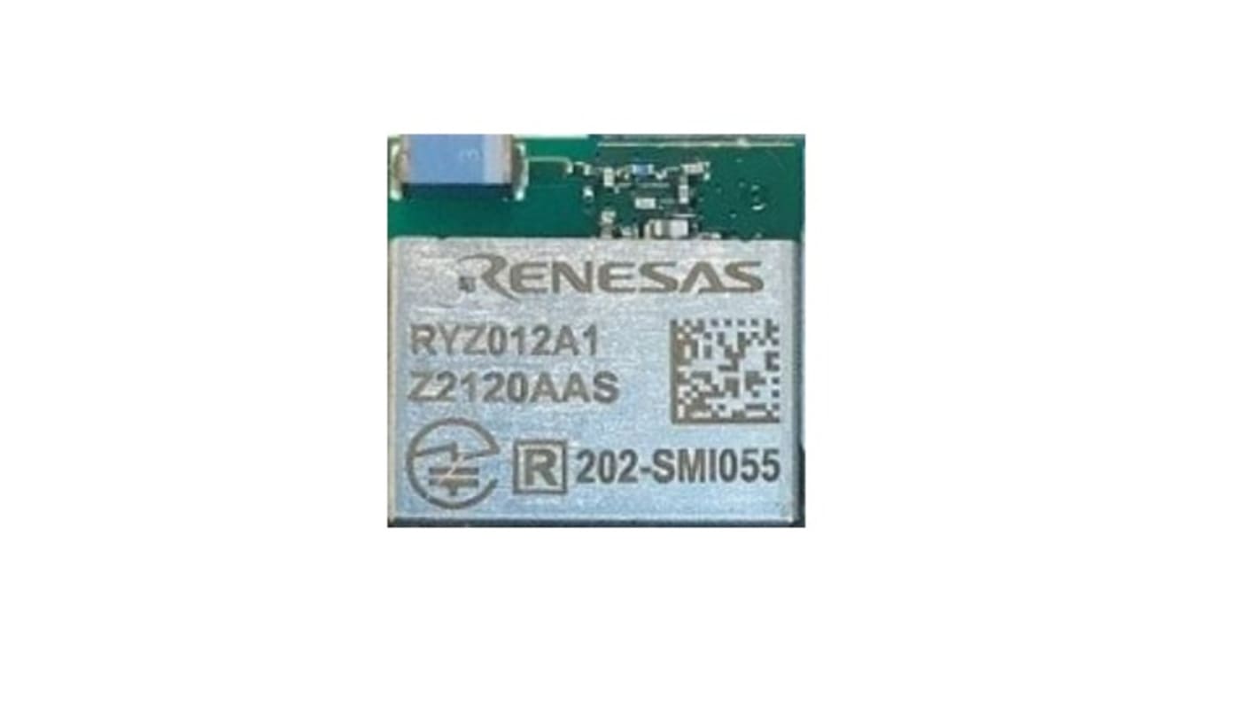 Renesas Electronics RYZ012 Bluetooth Bluetooth Module, Development Module for BLE 5 Bluetooth® 5 2.4GHz