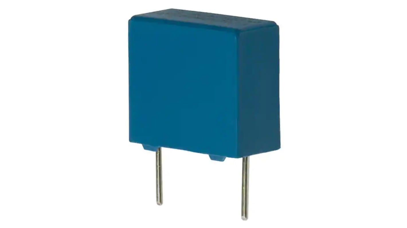 Condensador de película de polipropileno EPCOS, 47nF, ±20%, 305V dc, Montaje en orificio pasante
